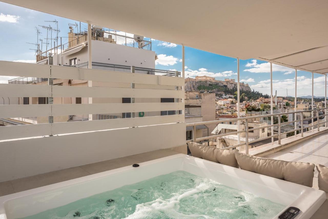Syntagma Spa With Acropolis View Athens Exterior photo