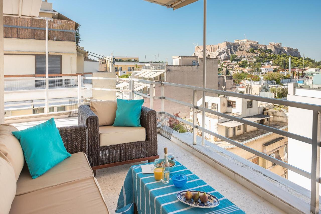 Syntagma Spa With Acropolis View Athens Exterior photo