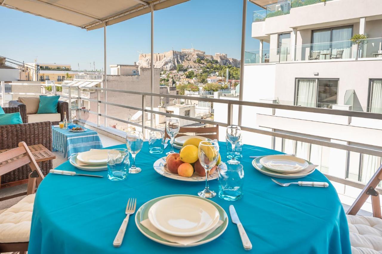 Syntagma Spa With Acropolis View Athens Exterior photo