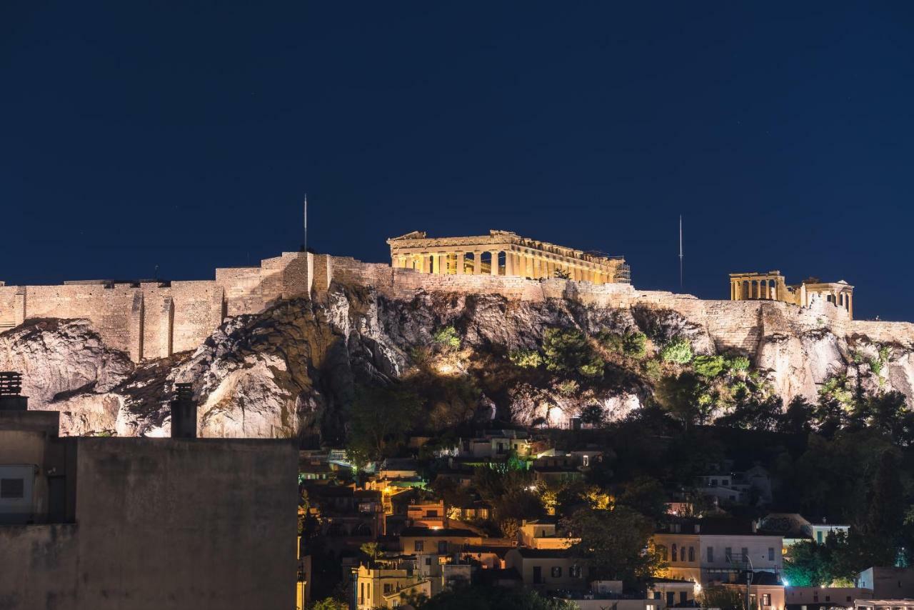 Syntagma Spa With Acropolis View Athens Exterior photo